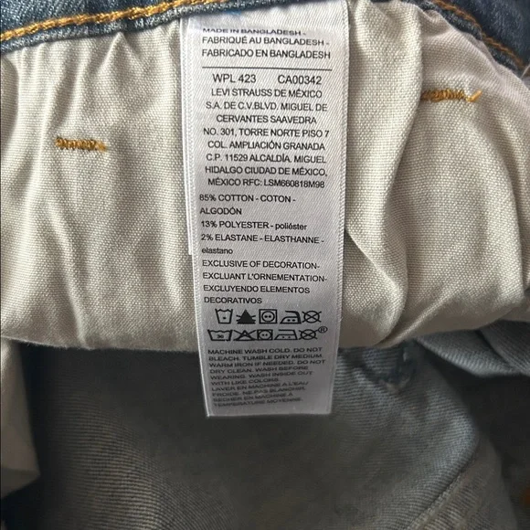 Levi's Signature Straight Blue Jeans